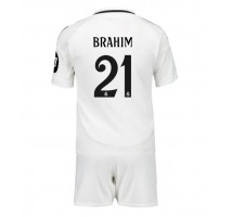 Real Madrid Brahim Diaz #21 Koszulka Podstawowa dzieci 2024-25 Krótki Rękaw (+ krótkie spodenki)